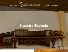 Tablet Screenshot of elviejoranchotolimense.com